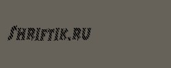 CandyStripeCondensed Oblique 